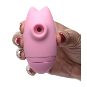 Shegasm Kitty Licker 5x Triple Clit Stimulator - Pink - MyPleasure