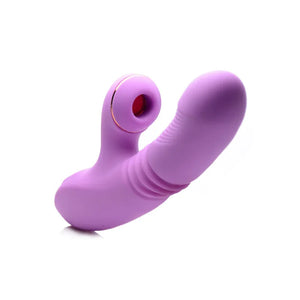 Shegasm Thrusting Suction Rabbit - Purple - MyPleasure