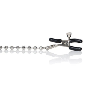 Silver Beaded Nipple Clamps - MyPleasure