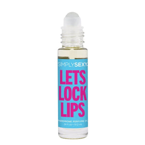 Simply Sexy Pheromone Perfume Oil Lets Lock Lips Roll on .34 Oz - MyPleasure