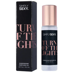 Simply Sexy Turn Off the Lights - Pheromone Perfume Oil Roll on - .34oz | 10.2ml - MyPleasure