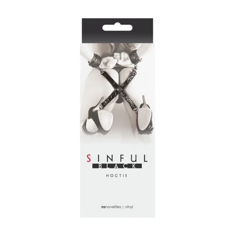 Sinful - Hogtie - Black - MyPleasure