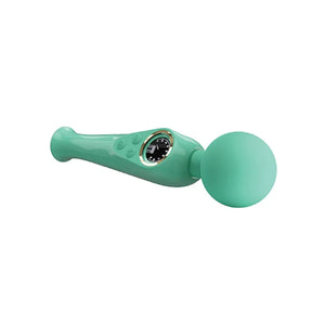 Skylar - Led Digital Display Wand - Turquoise - MyPleasure