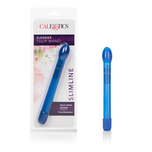 Slender Tulip Wand Cobalt - MyPleasure