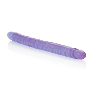 Slim Jim Duo 17 Inches Veined Super Slim Dong - Purple - MyPleasure