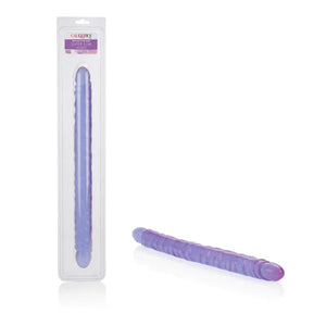 Slim Jim Duo 17 Inches Veined Super Slim Dong - Purple - MyPleasure