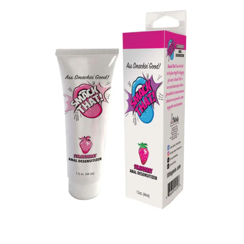 Smack That Anal Desensitizer Strawberry 1.5oz - MyPleasure