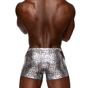 s'naked Pouch Short - Medium - Silver/black - MyPleasure