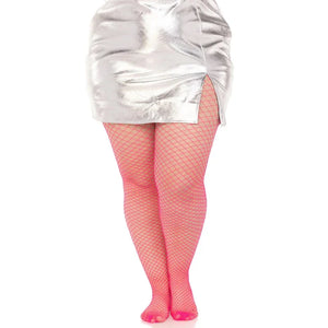 Spandex Industrial Net Tight - 1x/2x - Neon Pink