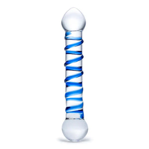 Spiral 6" Glass Dildo - MyPleasure