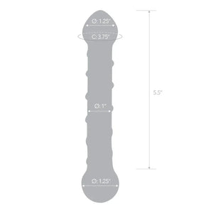 Spiral 6" Glass Dildo - MyPleasure