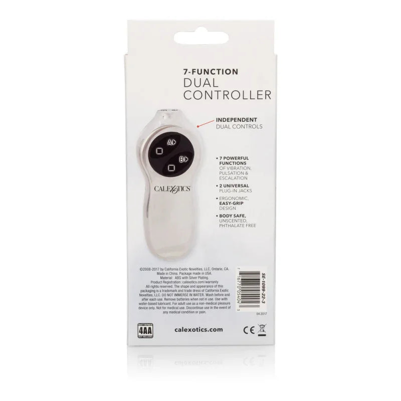 Sterling Collection 7-Function Dual Controller - MyPleasure