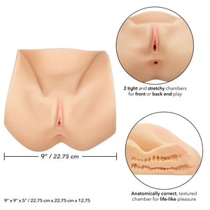 Stroke It Life-Size Pussy - Ivory - MyPleasure