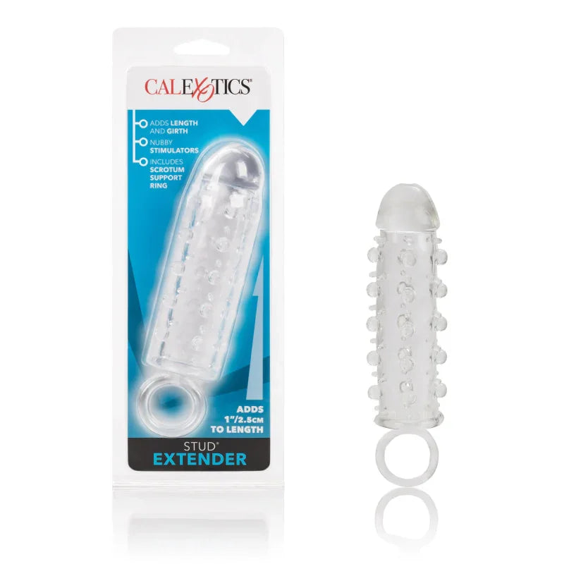 Stud Extender Clear With Supporting Ring - MyPleasure