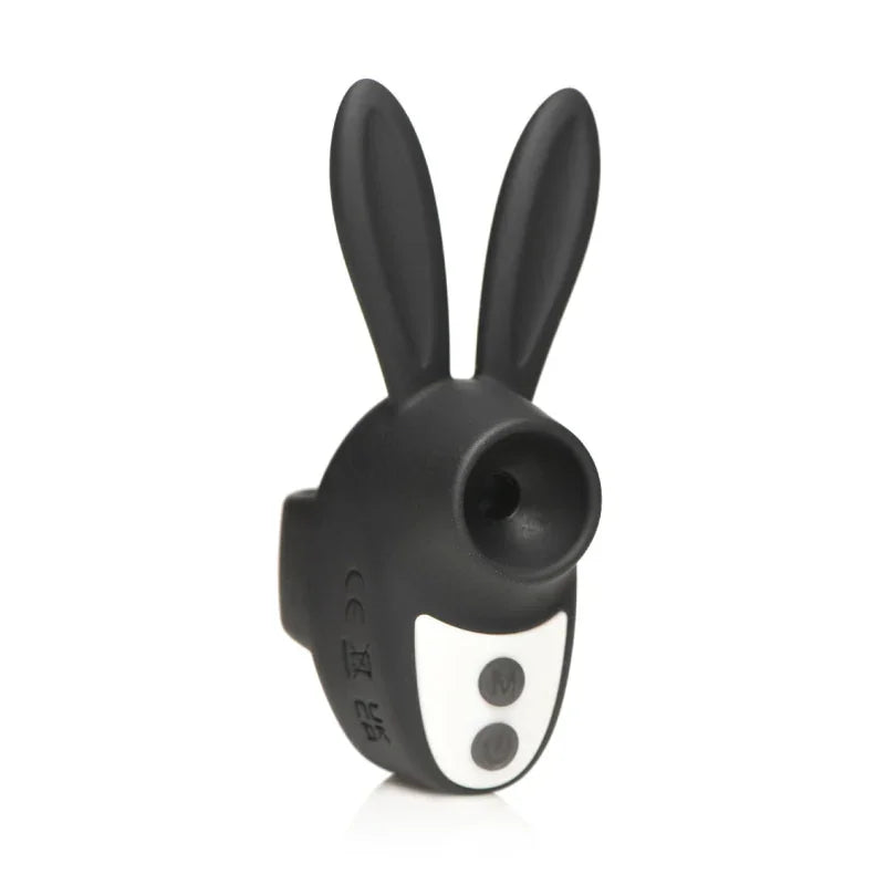 Sucky Bunny Clit Stimulator - Black - MyPleasure