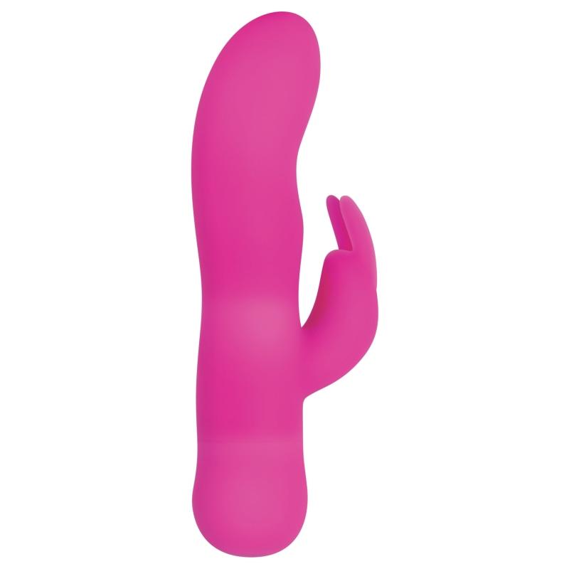 Sugar Bunny Silicone Rabbit Vibrator, Model EN-VB-1172-2 - Sleek and Soft Dual-Stimulation Design, Perfect for Blissful and Intimate Experiences