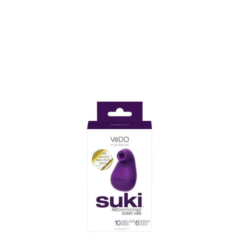 Suki Rechargeable Sonic Vibe - Deep Purple - MyPleasure