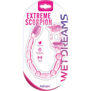 Super Xtreme Vibe Scorpion With Dual Stinger Anal Vibe - Magenta - MyPleasure