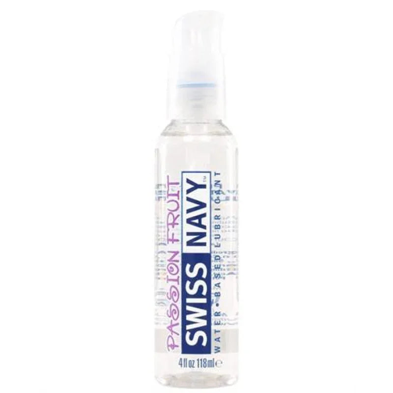 Swiss Navy Flavors Water Based Lubricant - Passion Fruit 4 Fl. Oz. - MyPleasure