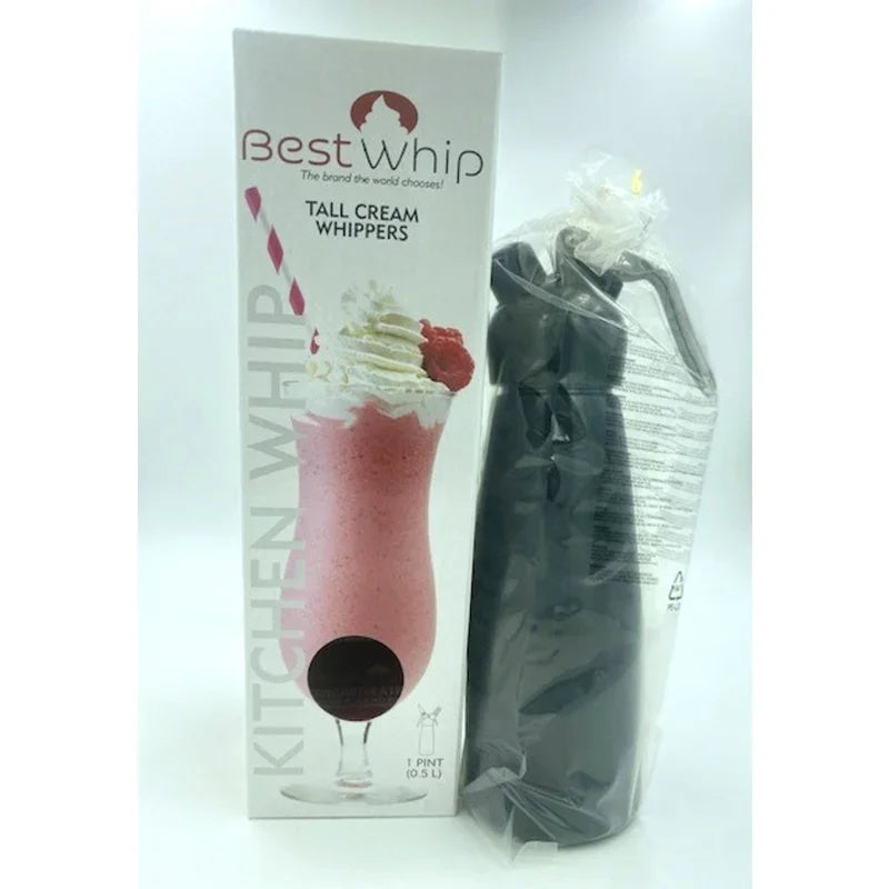 Tall Cream Whipper 1 Pint - Black - MyPleasure