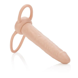 The Accommodator Dual Penetrator - Ivory - MyPleasure