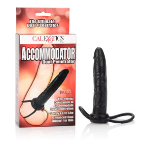 The Accomodator Dual Penetrator - Black - MyPleasure