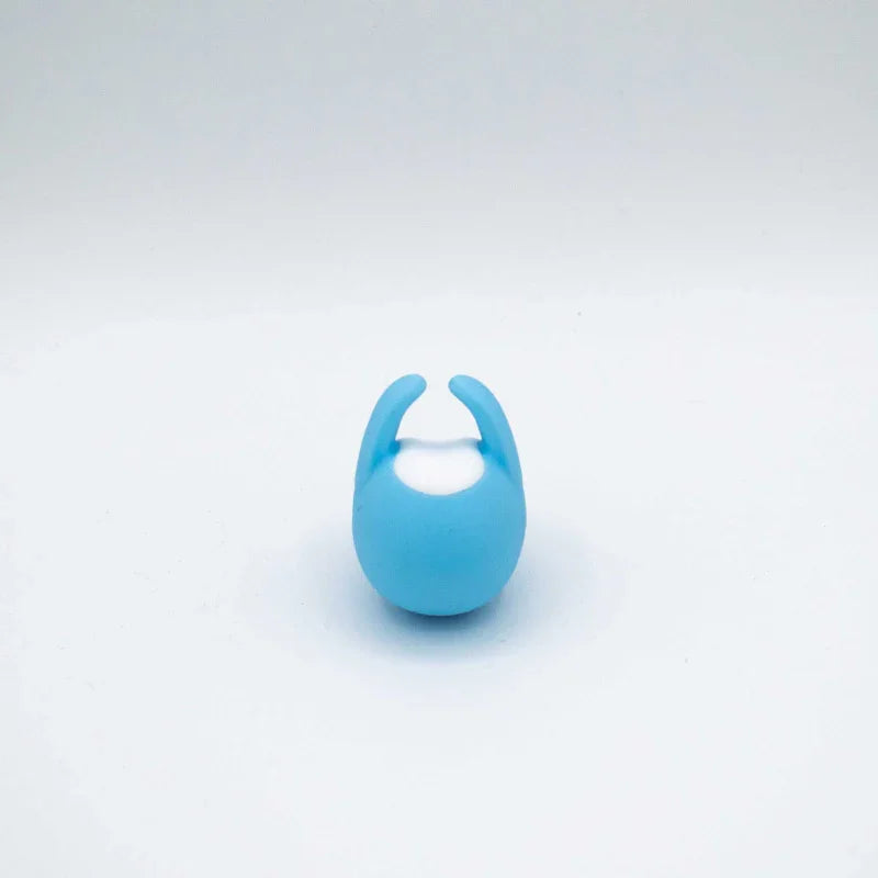 The Heavenly Humpback Finger Bullet Vibrator - Blue - MyPleasure