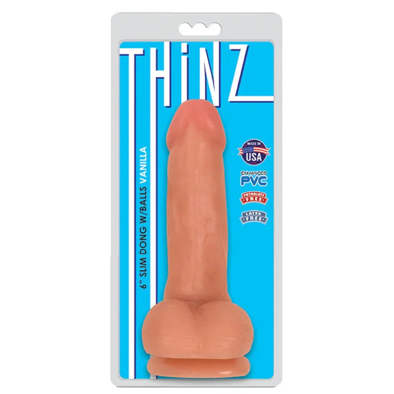 Thinz 6" Slim Dong - Vanilla - MyPleasure