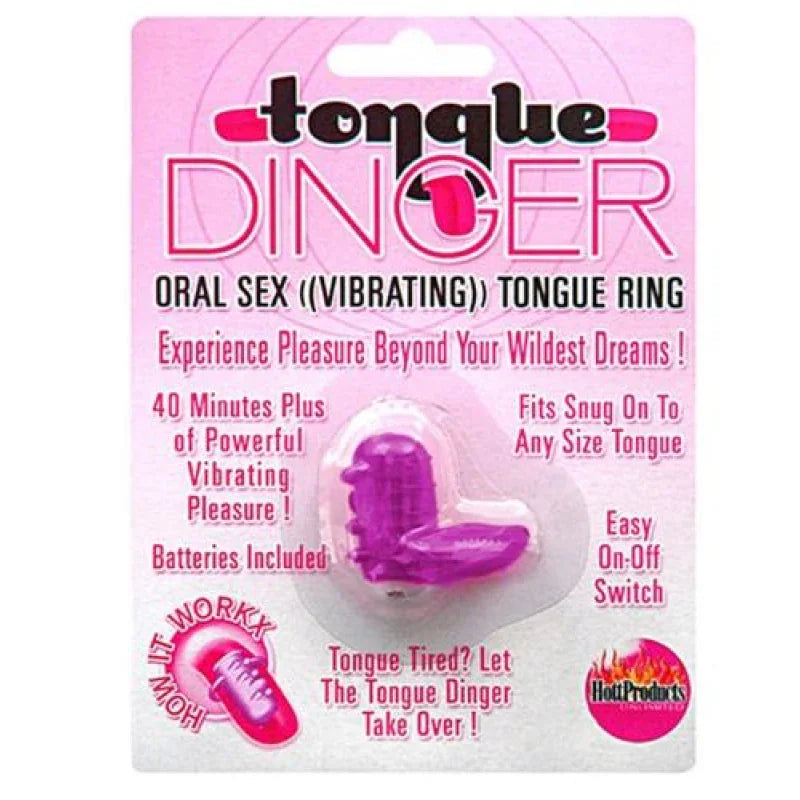 Tongue Dinger - Purple - MyPleasure