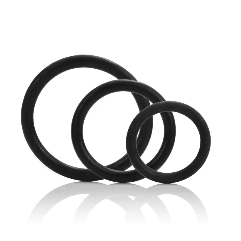 Tri-Rings - Black - MyPleasure