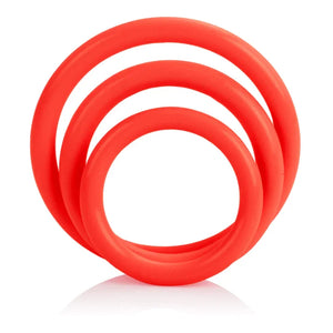 Tri-Rings - Red - MyPleasure