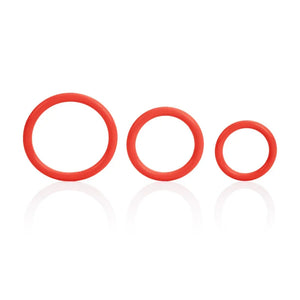 Tri-Rings - Red - MyPleasure