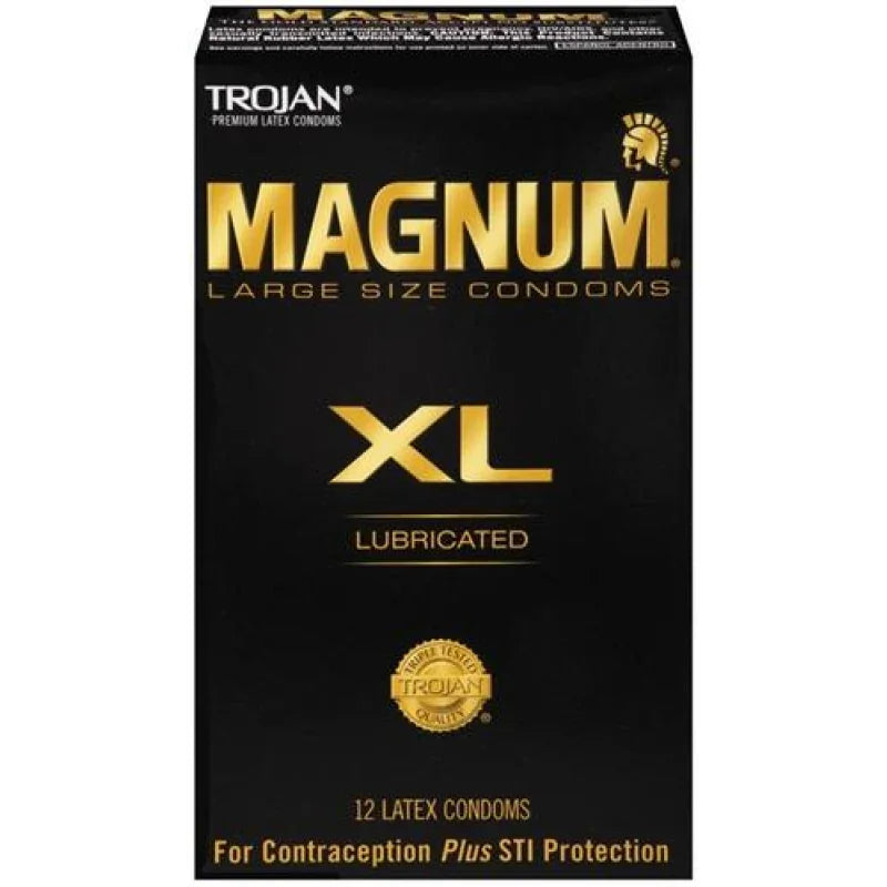 Trojan Magnum XL - 12 Pack - MyPleasure