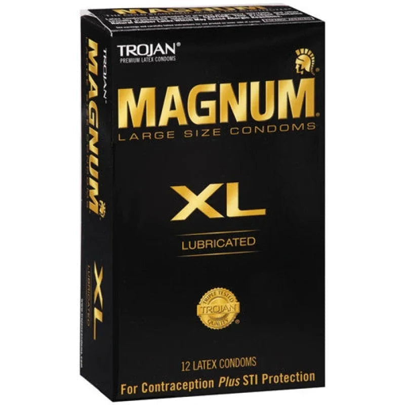 Trojan Magnum XL - 12 Pack - MyPleasure