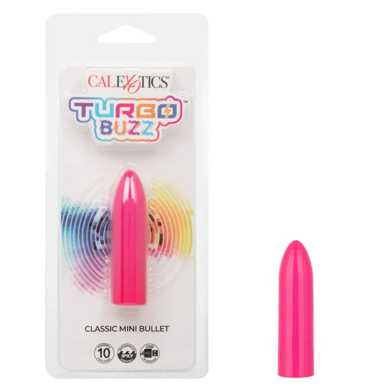 Turbo Buzz Classic Mini Bullet - Pink - MyPleasure