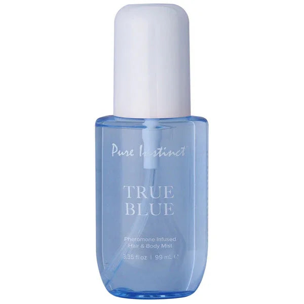 Pure Instinct Pheromone Hair and Body Mist True Blue 3.35oz