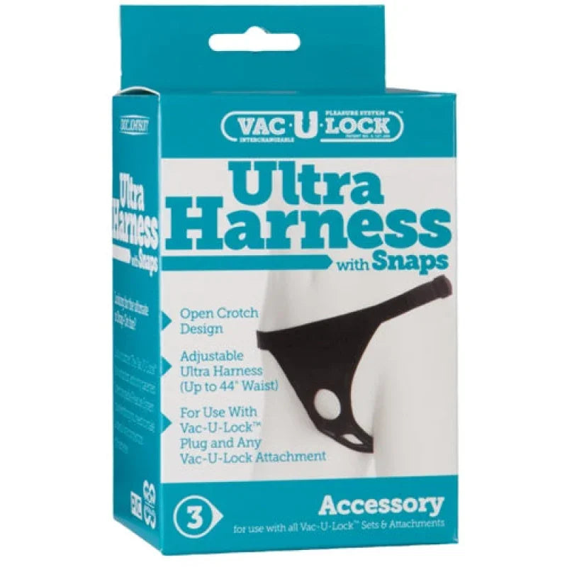 Vac-U-Lock Ultra Harness With Snaps - MyPleasure