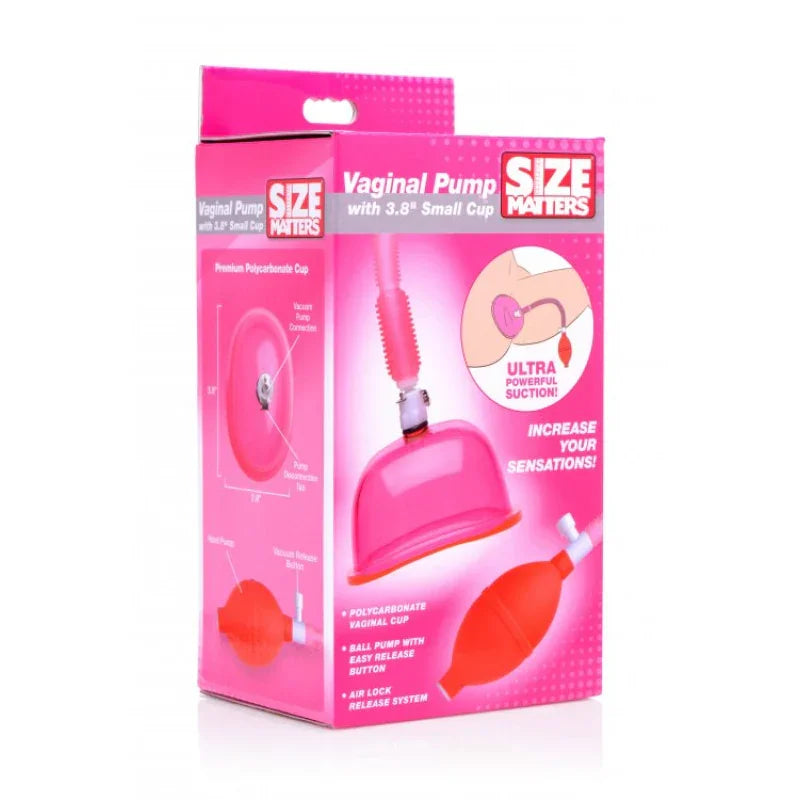 Vaginal Pump With 3.8 Inch Small Cup - MyPleasure
