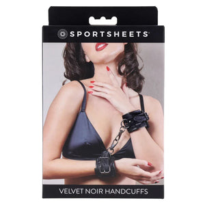 Velvet Noir Handcuffs - MyPleasure