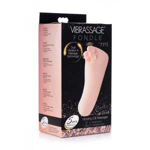 Vibrassage Fondle Vibrating Clit Massager - Pink - MyPleasure