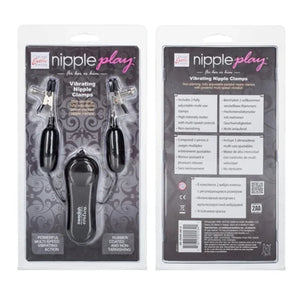 Vibrating Nipple Clamps - MyPleasure