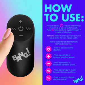 Vibrating Rainbow Butt Plug - MyPleasure
