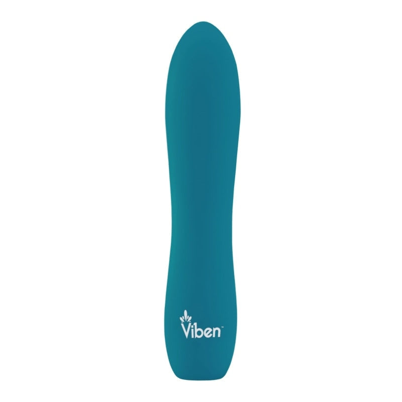 Vivacious Ocean Blue Intense 10-Function Bullet Vibrator - Compact and Powerful for Exhilarating Sensations, Ideal for Discreet and Versatile Pleasure