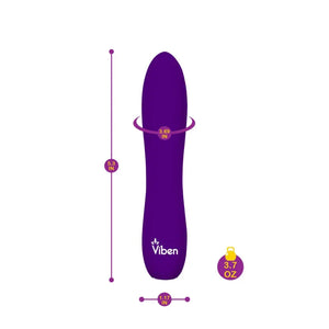 Vivacious - Intense 10-Function Bullet - Violet - MyPleasure