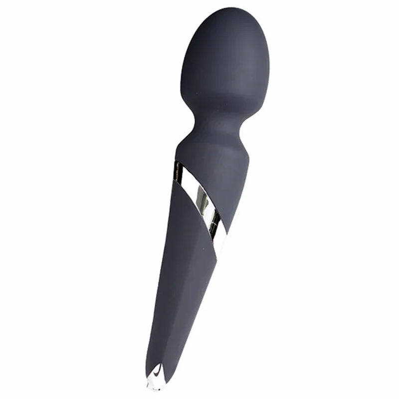 Wanda Rechargeable Wand - Just Black - MyPleasure