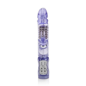 Waterproof Jack Rabbit 5 Rows - Purple - MyPleasure