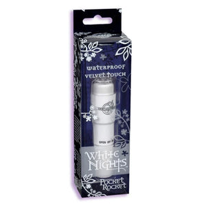 White Nights Pocket Rocket - White - MyPleasure