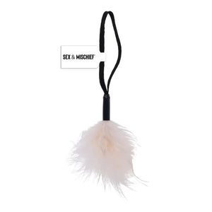 White Wrist Feather Tickler - MyPleasure