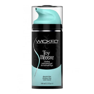 Wicked Toy Breeze Cooling Lubricating Gel Water Based for Intimate Toys - MyPleasure
