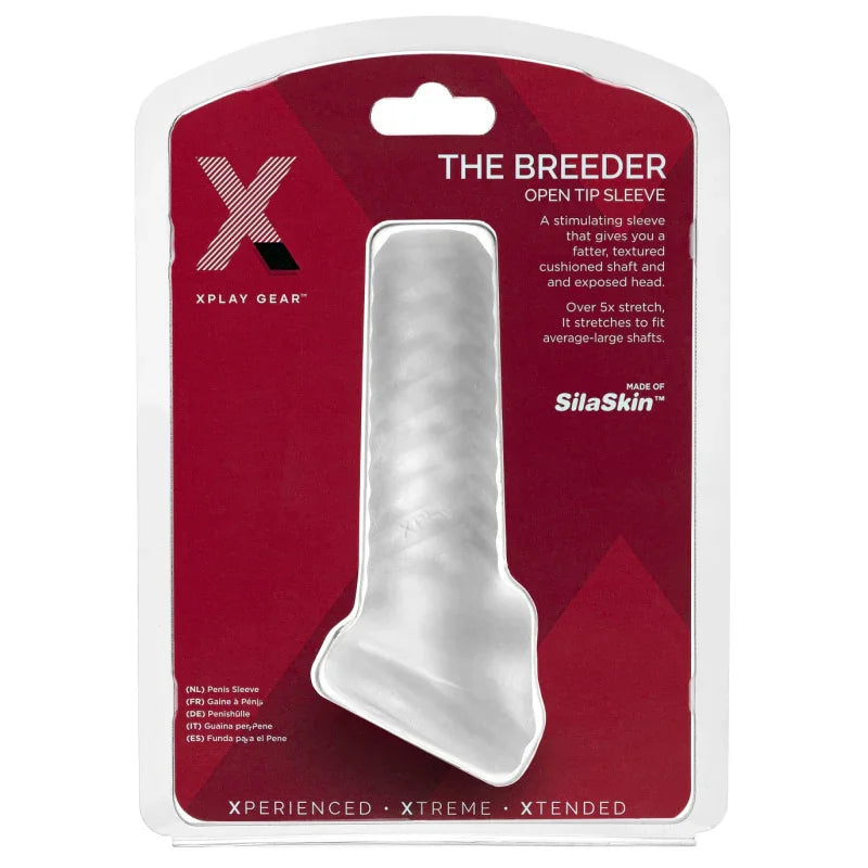 Xplay Breeder - Sleeve - Clear - MyPleasure